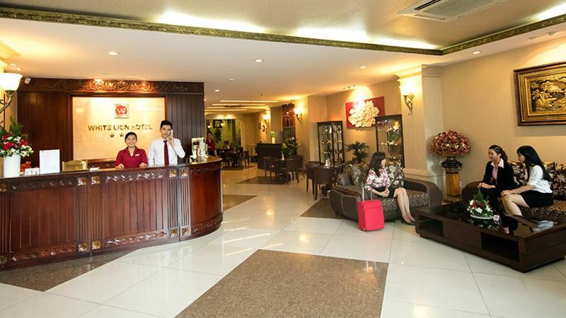 White Lion Hotel Ho Chi Minh-stad Buitenkant foto